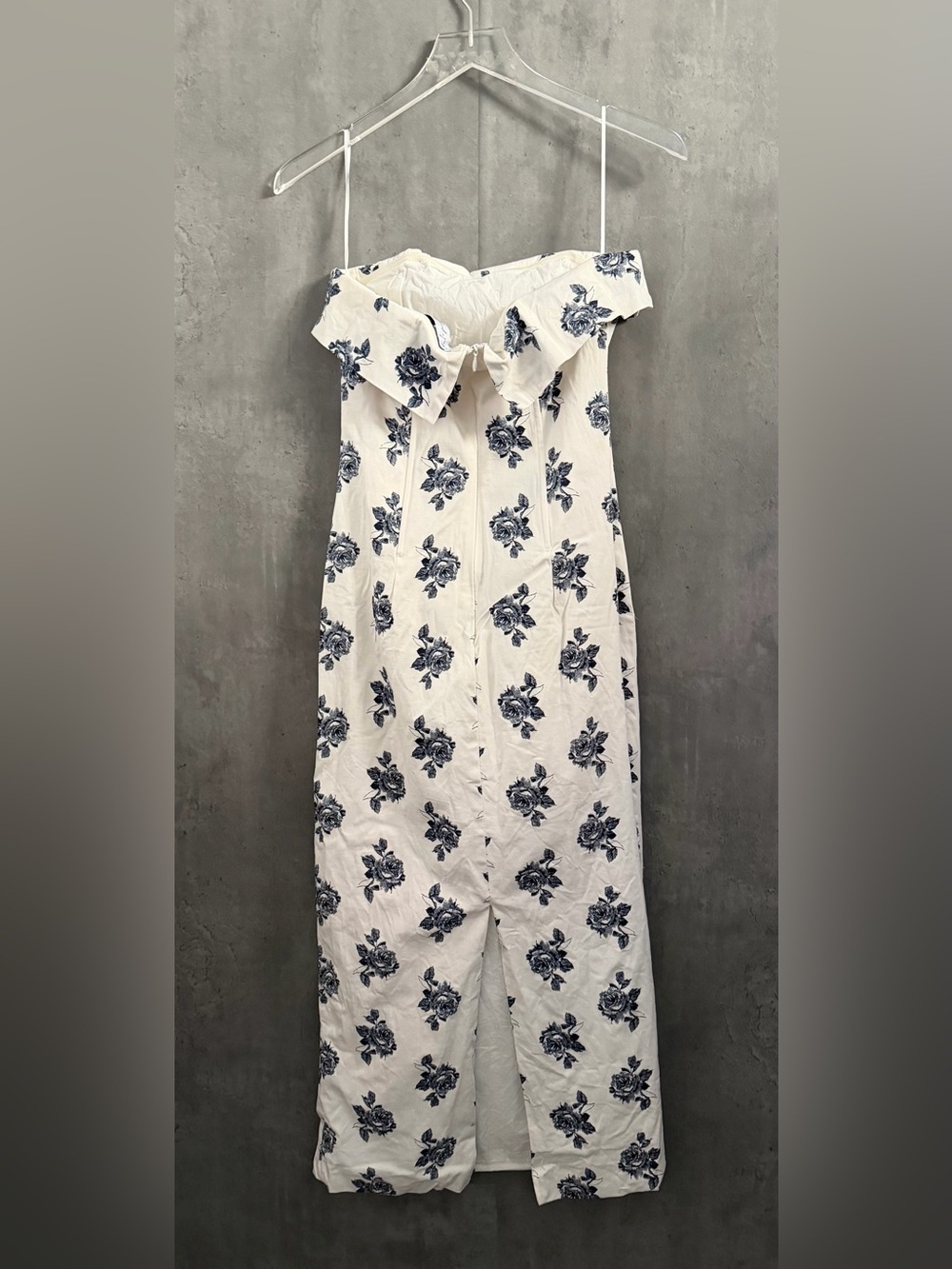Petal & Pup Toni Floral Strapless Midi Dress B581 - Picture 5 of 6